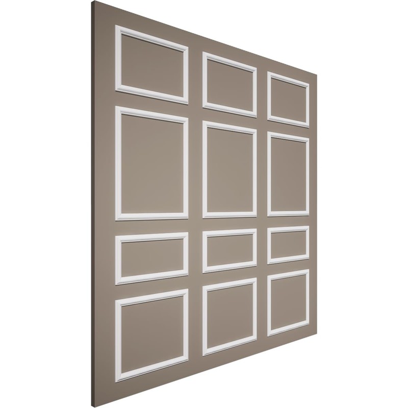WPKUFW021P096 94 1/2"L (Adjustable 96"H to 120"H) Ashford Square Single