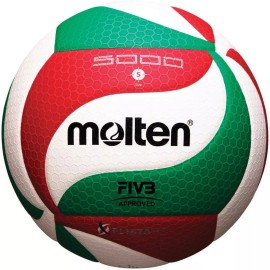 Molten V5M5000 Volleyball  Size 5, Soft Touch, Indoor/Outdoor PU Microfiber Ball