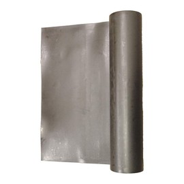 Rubber Roll, Neoprene Economy Grade, Rubber Width 6 in, Rubber Length 10 ft, Rubber Thickness 1 in, 70A, Plain Backing