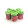 Handmade Votive Candles with Lucky Bayberry Poem Set of 6