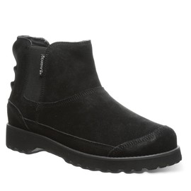 BEARPAW Men's Nick Black Boot Size 11 | Men's Boot Classic Suede | Men's Boots | Comfortable Winter Boot