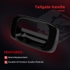 Manija Trasera Negro Para Chevy Silverado/gmc Sierra Smooth Trasera