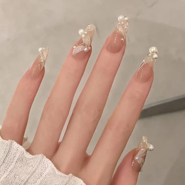 Press On Nails, Short Square Shape, Stick on Nails，Glue on