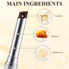 2 PCS Black Honey Lipstick, Black Honey Lip Oil, Lipstick Black Honey, Black Honey Lip Balm Tinted, Hydrating Lipstick, Creamy Formula, for Dryness & Chapping, with Storage Bag