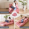 MAXYOYO Folding Sofa Bed, Convertible Sleeper Chair with Pillow Foldable