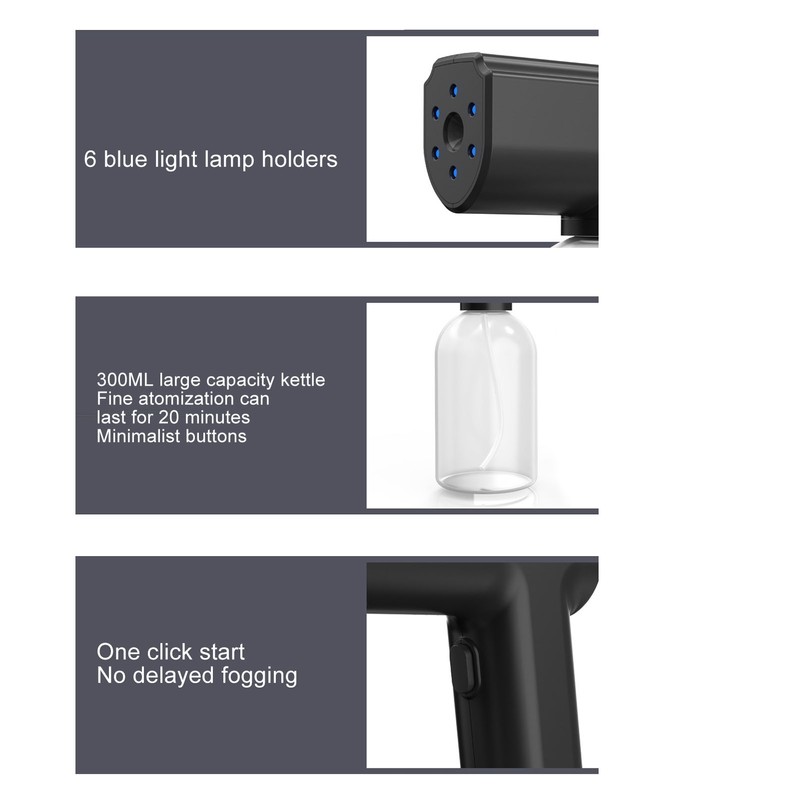 Fogger Machine 300ml Atomizer Sprayer Light Weight Handheld Atomizer Fogger