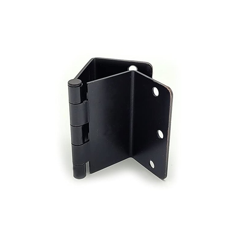 3.5 Inch Swing Clear Offset Door Hinge (1/4" Radius, Vintage