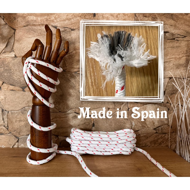 Rope Mat Polyester Yarn, 8 mm x 10 m, for