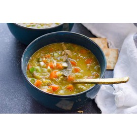 Organic Green Split Peas- Fiber & Protein rich, Raw, Non-GMO, Vegan Bulk-25LB