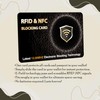 SaiTech IT 5 PK RFID Blocking Cards Protect Your Entire