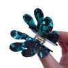 Fancy Peacock Hair Clip,Novelty Acetate Claw Clips,Small Hair Clips for