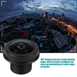1.56mm F/2.0 5MP HD Fisheye Lens Professional 1/2.5 180 Degree Wide Angle with M12 Thread for CCTV Surveillance Camera