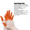 Latex Finger Cots Disposable, 100Pcs Finger Covers Large Size, Non