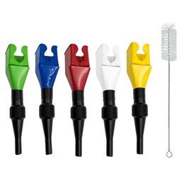 6Pcs Funnel for Car, Flexible Funnel, Funnels for Motorcycle Automotive