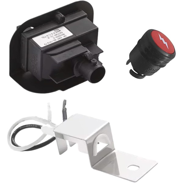 Gas Grill Igniter, Electronic Igniter Kit Replacement Part 80475 for