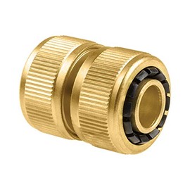 CELLFAST Reparator Hose Connector 1/2 Inch Connector Hose Coupling Hose Adapter Garden Irrigation Brass