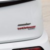 MONSTER SPORT ZZZE37 Plated Emblem No Pin Small 3.9 x