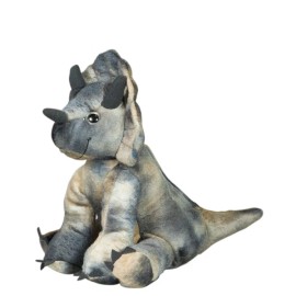 Plush Toy Wanderland Tops the Triceratops 8" Stuffed Toy Dinosaur Plush - Soft & Cuddly