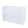 GLOGLOW Caja de Pañuelos Transparente para Montaje en Pared, Caja