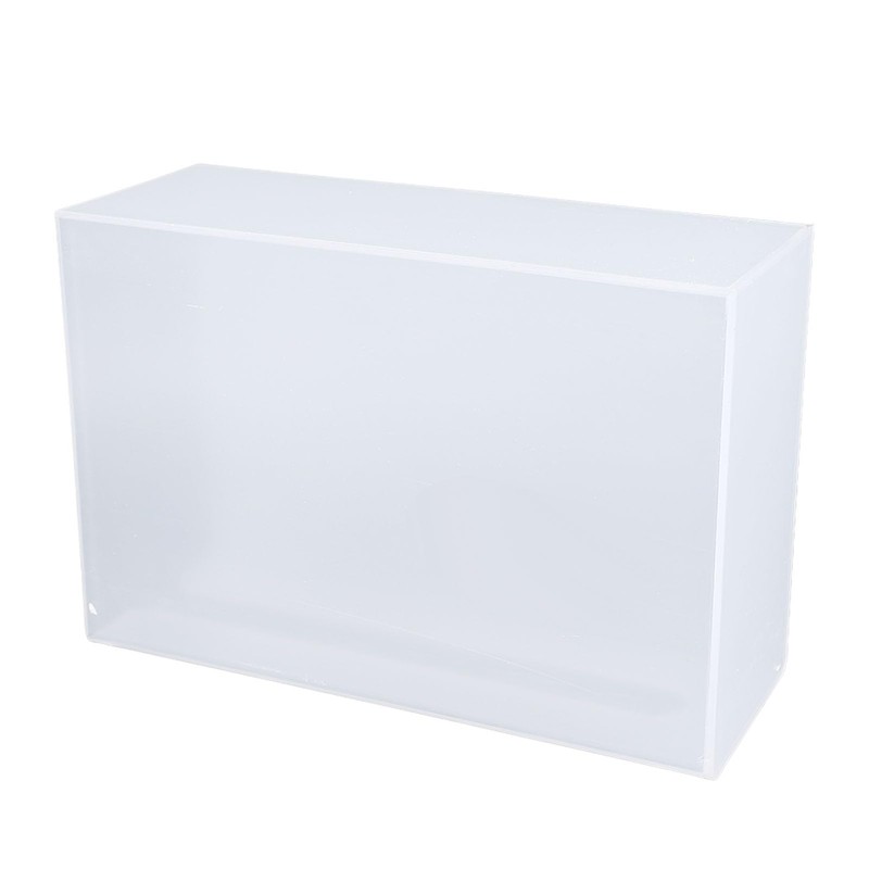 GLOGLOW Caja de Pañuelos Transparente para Montaje en Pared, Caja