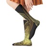 1 Pair Knee High Stockings, Long Soft Compression Crew Foot