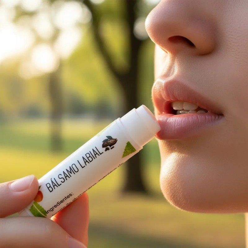 Bálsamo Labial Orgánico Ozono Cacao 10 Ml Natural