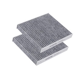 PA30093 Cabin Air Filter with Activated Carbon, Pack of 2, for Kenworth T660 T680 T800 T880, Peterbilt 579 567 Trucks, Replace X1987001, AF55839, P640110, PA30093, 4070948C1, 24479