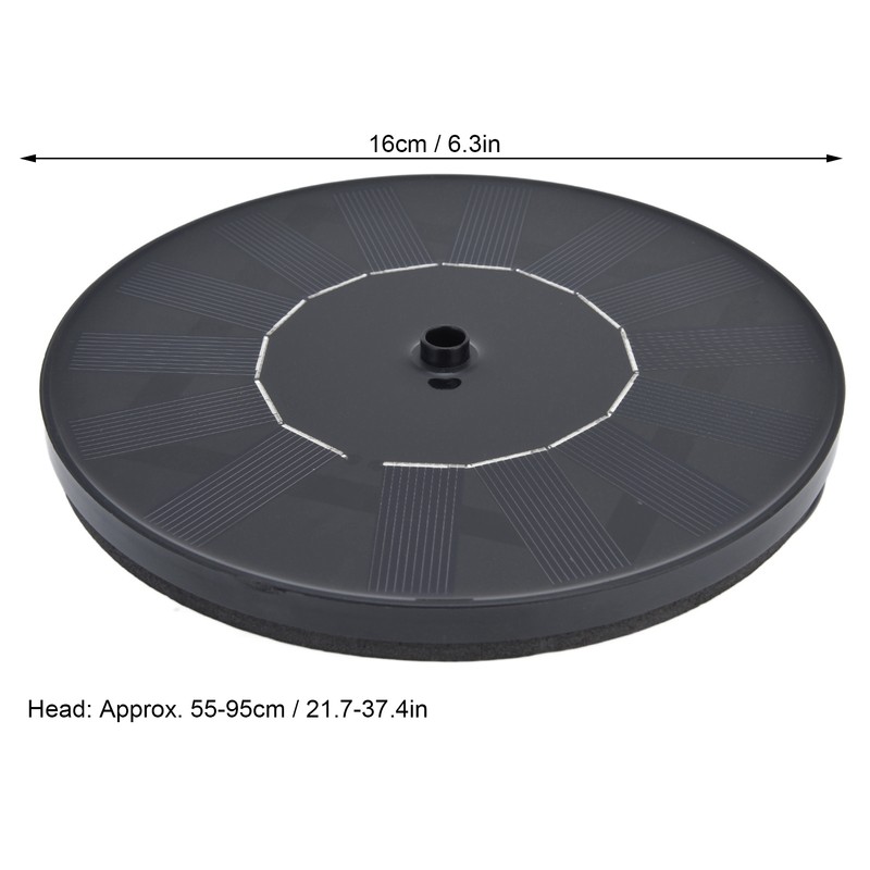 Lotus Solar Fountain Water Pump Floating Mini Solar Powered Water
