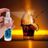 Luxshiny 2Pcs Bitter Essence Spray Bottle: 30Ml Glass Cocktail Atomizer