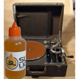 Silvertone Slick Liquid Lube Bearings 100% Synthetic Oil Lubricant for Silvertone Turntable
