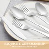 30 Piece Silverware Set Service for 6,Premium Stainless Steel Flatware