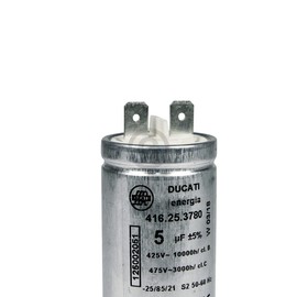 Electrolux 125002051/6 Capacitor 5µF 425/475V for Engine Dryer