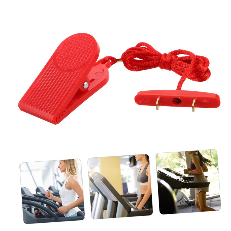 Generisch Treadmill Safety Key, Replacement Treadmill Safety Key with Inserts,