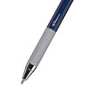 Platignum Tixx Blue Ballpoint Pen [Pack of 12] Soft Grip