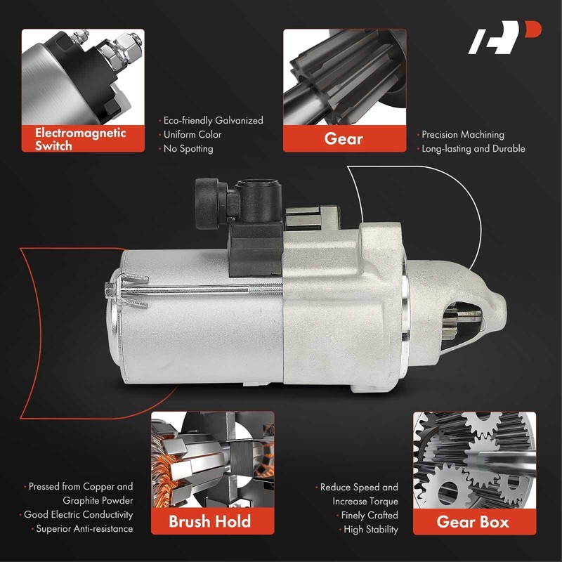 A-Premium Starter Motor Compatible with Honda Accord 2013 2014 2015