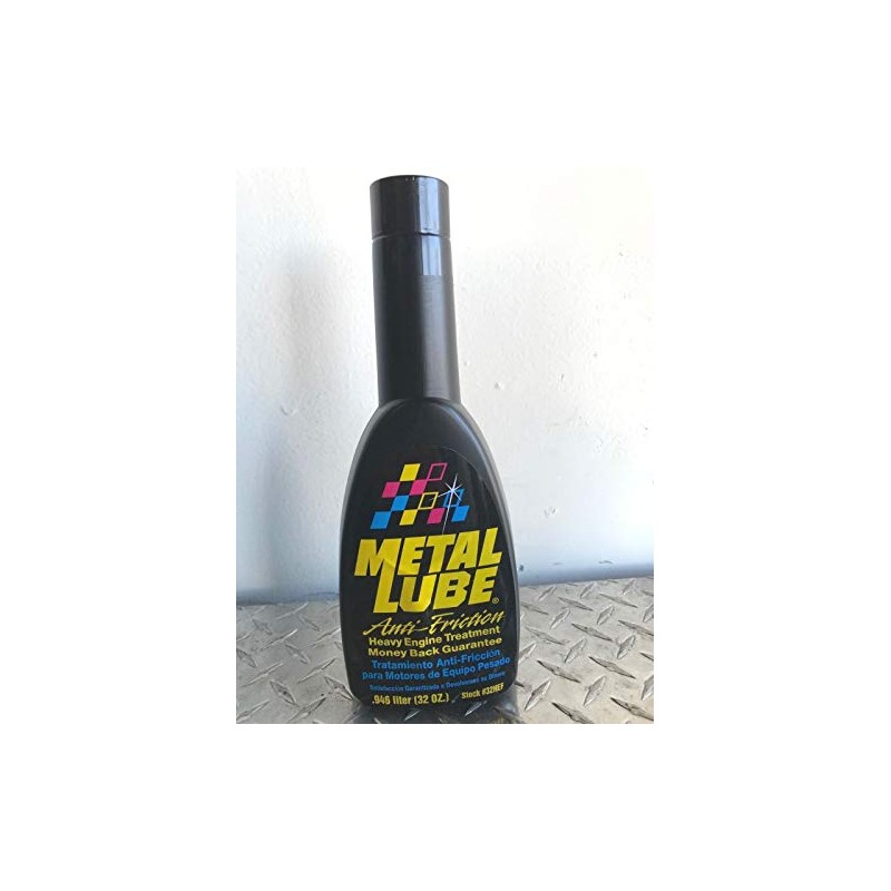 Metal Lube Anti-Friction Heavy Engine Treatment 32 Oz (2 Pack)