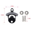 CheroCar Body Mounted Beer Bottle Opener for Jeep Wrangler JK