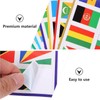 BESPORTBLE 7 Sheets Waterproof Flag Stickers - Mixed National Flag