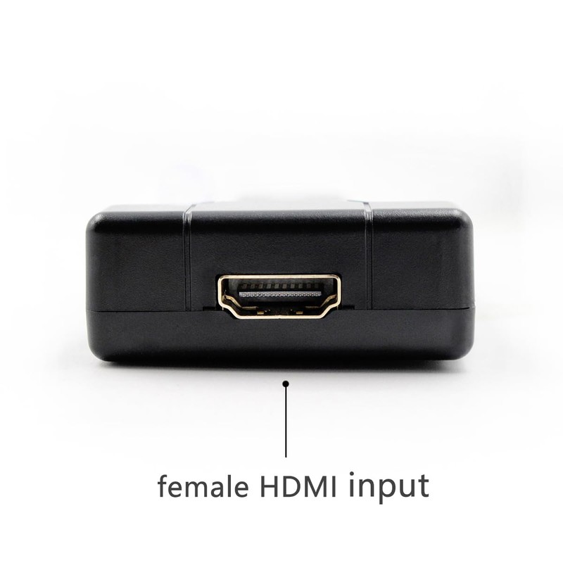 Wiistar HDMI to Component Converter, HDMI to YPbPr RGB 5RCA