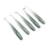 5Pcs Simulated Soft Fish Bait 3D Eyes Environmentally Friendly Silicone