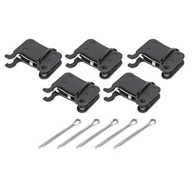 Keenso Pastillas de Freno de Disco,5 Pares Pastillas de Freno para Bicicleta para XTRM665,585,595,596,535,975,966,965,800,775,765,665,601,505,5501,5500,776