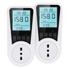 Besvic Electric Consumption Meter, Electric Power Meter with LCD Screen