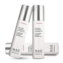 M.A.D Skincare Environmental Mega Rich Antioxidant Facial Cleansing Gel 6.75 oz.