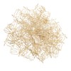100Pcs Gold Paper Clips Cute Shape Stainless Steel Multifunction Metal