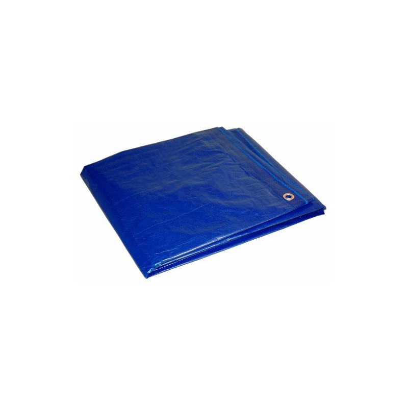 8' x 10' Foremost Tarp 80810 Blue Cut Size Blue