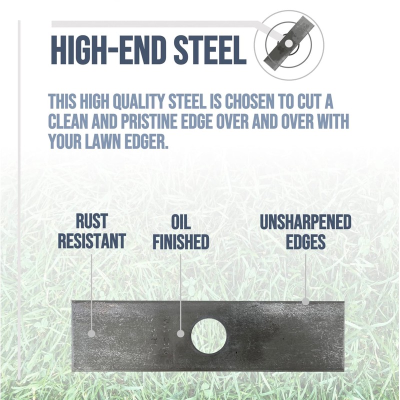 Peach Country Edger Blade 2" W X 8" L X