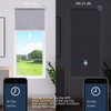 SmartWings Motorized Roller Shade Work with HomeKit, 100% Blackout Auto