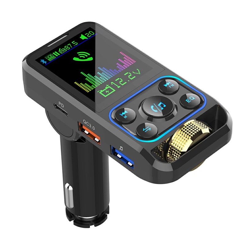 BEALIFE Car FM Player QC3.0 Music Radio Support Receiver MP3