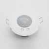 QWYEURO 2 in 1 PIR Sensor Detector Flush/Surface Ceiling Mounting