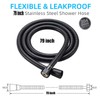 Shower Hose, 79 inch Long Replacement Shower Hoses, Stainless Steel